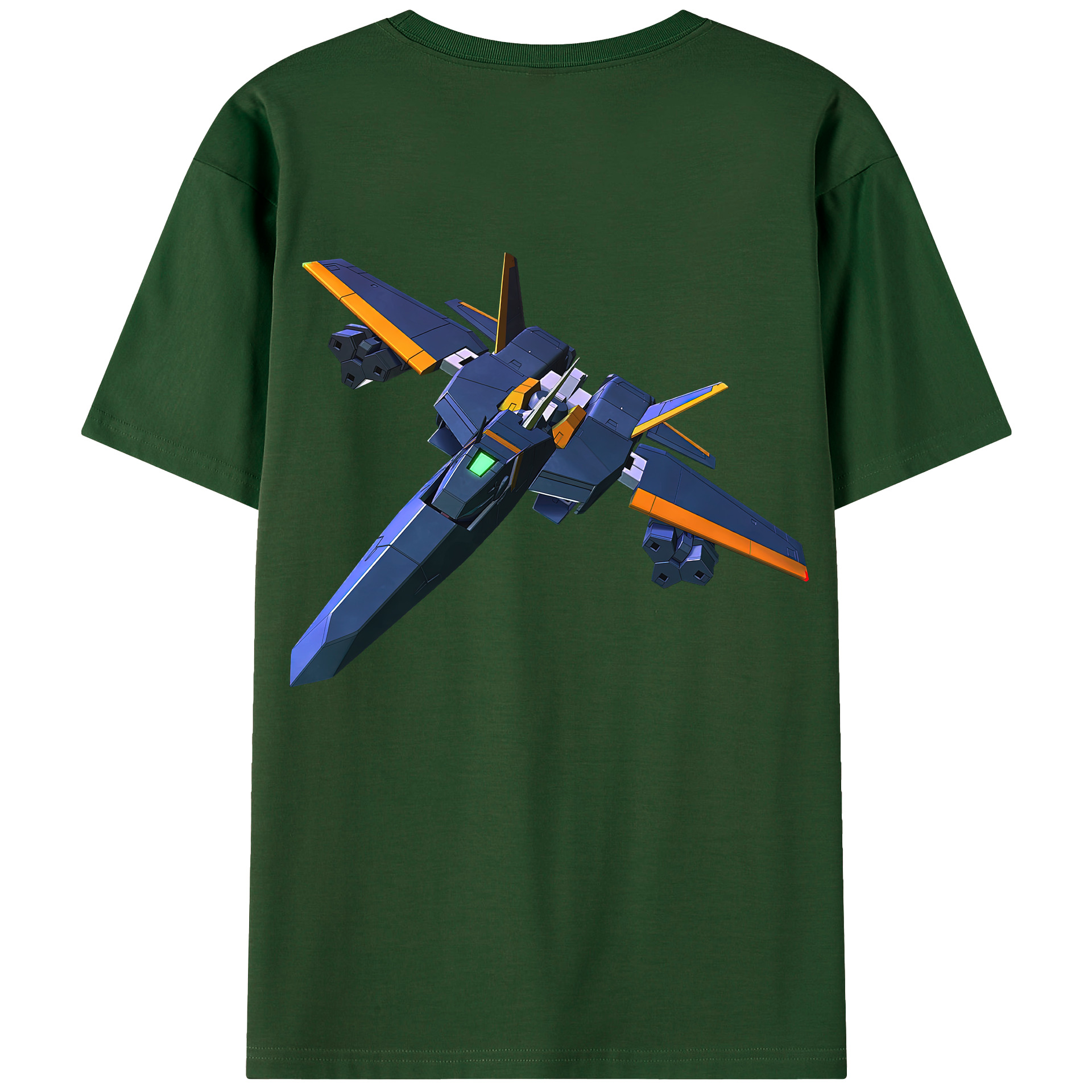 （画像用） 機動戦士ガンダム Mobile Suit Gundam 綿100％半袖Tシャツ（背面プリント）